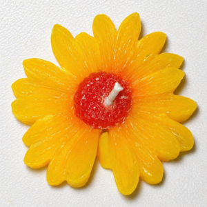 Sunflower Shape Decorative Candle